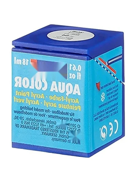 Su Bazlı Beyaz Parlak Maket Boyası, 18 Ml ürün görseli 1