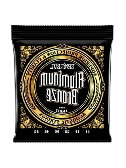 Hafif Alüminyum Bronz Akustik Gitar Telleri - Ölçü 11-52 ürün görseli 1