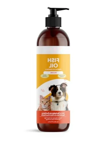 Zengin Omega 3 ve 6 İçerikli Balık Yağı, Kedi ve Köpekler İçin ürün görseli 1