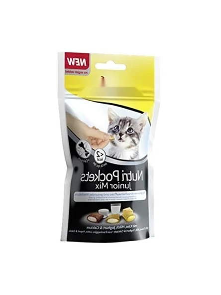 Yavru Kedi Ödül Maması - Nutripockets Mix 60 gr ürün görseli 1