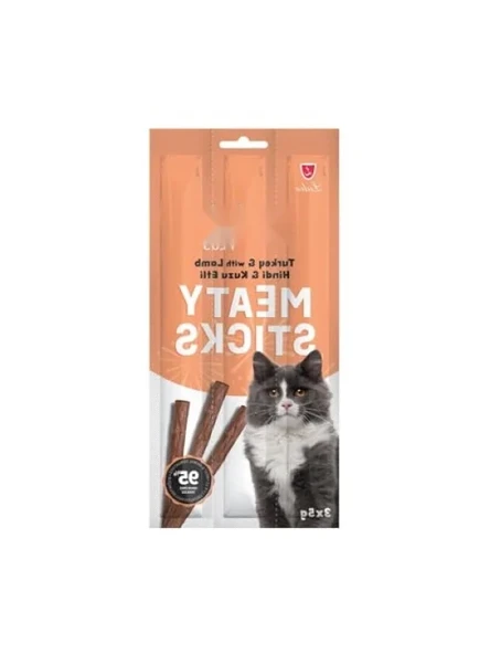 Hindili ve Kuzulu Kedi Ödül Çubuğu - Tekli Paket (5 Gr x 3 Adet) ürün görseli 1