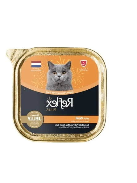 Parça Etli Jöleli Yetişkin Kedi Maması 85 Gr - Dana Aromalı ürün görseli 1