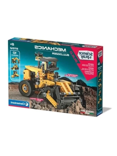 Eğitici Mekanik Buldozer Yapım Seti ürün görseli 1