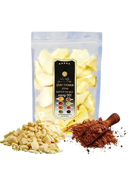 Yenilebilir Saf Katı Kakao Yağı - 100 Gr ürün görseli 1
