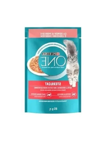 Somonlu ve Havuçlu Yaş Kedi Maması 85 gr, 48 Adet ürün görseli 1