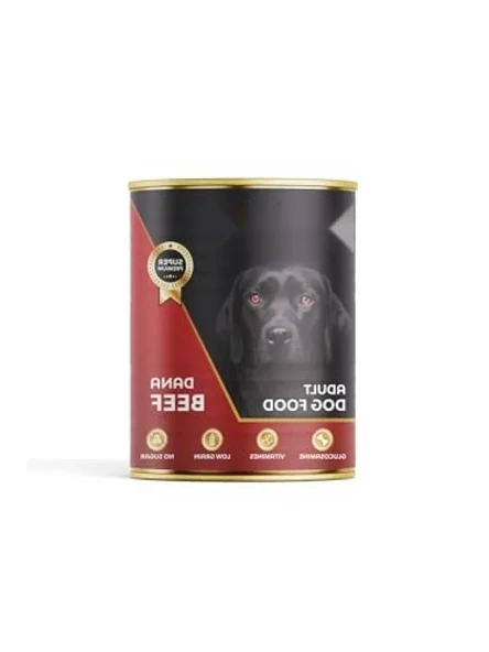 Düşük Tahıllı Sığır Etli Konserve Köpek Maması - 415 GR ürün görseli 1