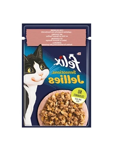 Somon ve Karidesli Kedi Yaş Mama (26 x 85 gr) ürün görseli 1