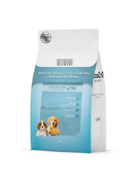 Düşük Tahıllı Sığır ve Kuzu Etli Yavru Köpek Maması 1,5 kg ürün görseli 1