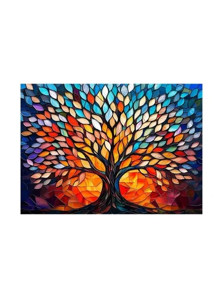 1000 Parça Yaşam Ağacı Puzzle - Resim 2