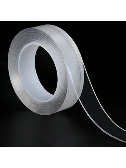 Çok Fonksiyonlu Şeffaf Çift Taraflı Bant - 3 m x 3 cm ürün görseli 1