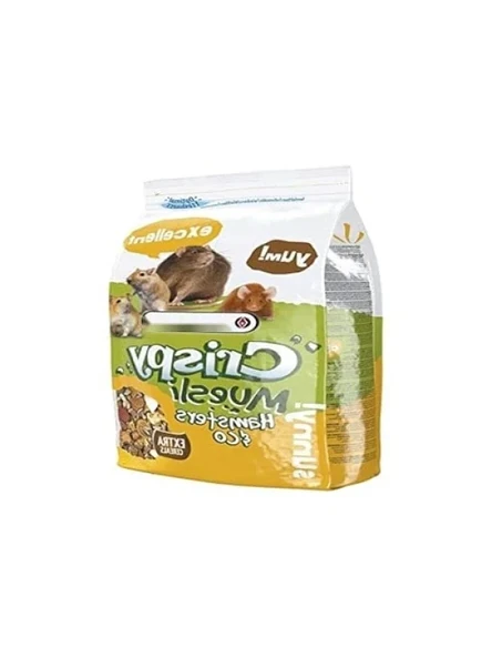 Crispy Muesli Hamster & Co 400 Gram ürün görseli 1