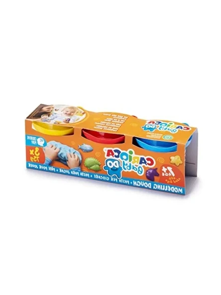 3 Renkli Oyun Hamuru Seti | 75 Gr ürün görseli 1