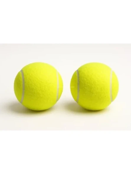 2'li Orta Boy Tenis Topu - 7.5 cm, Dayanıklı Oyun ve Eğitim ürün görseli 1