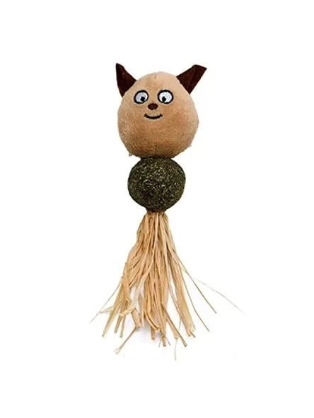 Catnipli Peluş Kedi Oyuncağı - Ayıcık, 27 cm ürün görseli 1