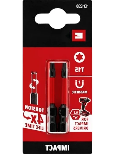 Darbeli Bit Seti, 2 Parça, 50 mm Uzunluk, S2 Çelik ürün görseli 1