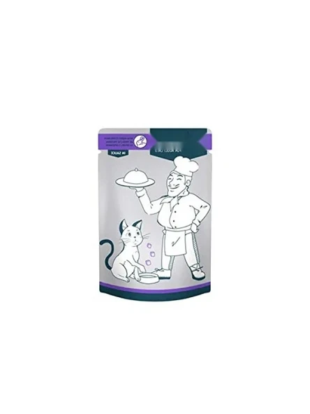 Tavşan Etli Pouch Kedi Maması, 80 Gr, 24 Adet ürün görseli 1