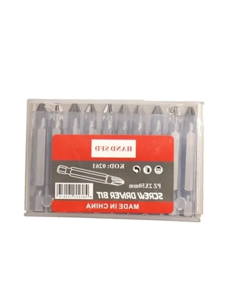 PZ2 x 50mm Tornavida Ucu, 10'lu Paket ürün görseli 1