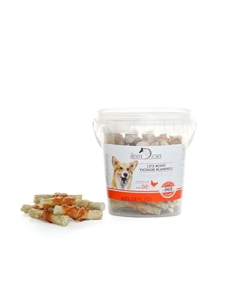 Tavuklu 6 cm Köpek Ödül Maması 50'li Paket ürün görseli 1