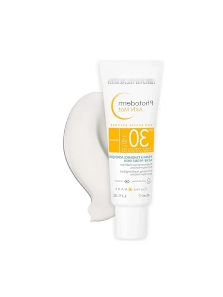 Mat Sivilce Karşıtı Güneş Kremi, 40 ml - Resim 3