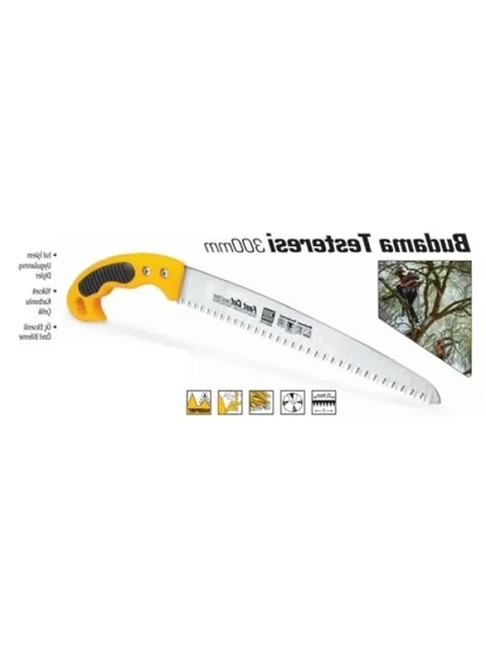 30 cm Budama Testeresi - Yüksek Karbonlu Çelik - Resim 2