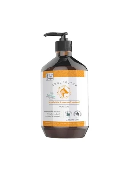 Doğal İçerikli Köpek Şampuanı, Saphora Flavescens ve Witch Hazel, 500 ml ürün görseli 1