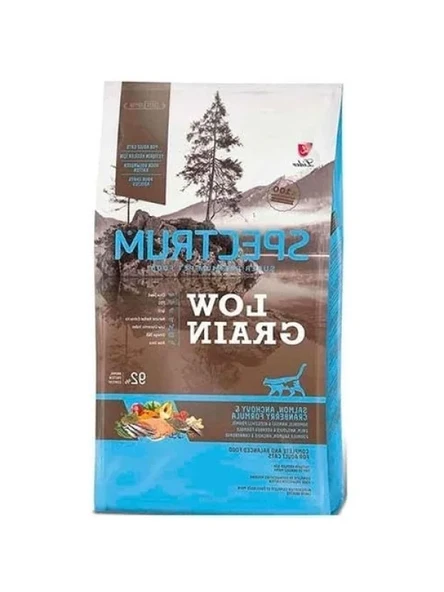Somonlu ve Hamsili Düşük Tahıllı Yetişkin Kedi Maması, 12 Kg ürün görseli 1