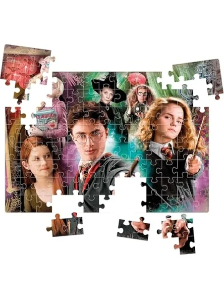 Harry Potter Temalı 104 Parçalı Çocuk Puzzle - Resim 3