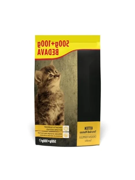 Tavuklu Yavru Kedi Maması 500+100gr ürün görseli 1