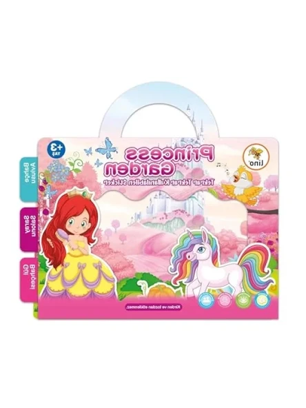 Tekrar Kullanılabilir Prenses Bahçesi Sticker Seti ürün görseli 1