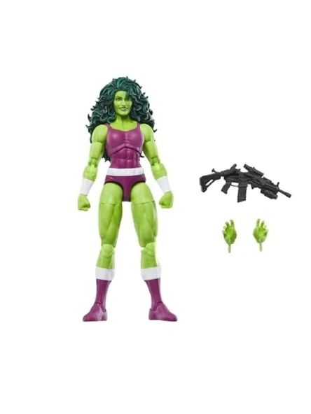 Retro Çizgi Roman Tarzında Aksiyon Figürü - She-Hulk ürün görseli 1
