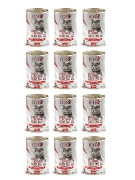 Yüksek Proteinli Kuzu Etli Yetişkin Kedi Konservesi 415 Gr, 12 Adet ürün görseli 1
