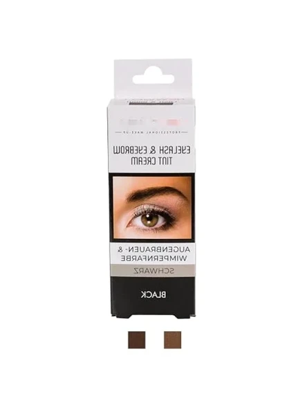 Profesyonel Kaş ve Kirpik Boyası - Siyah Renk (65 g) ürün görseli 1
