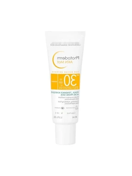 Mat Sivilce Karşıtı Güneş Kremi, 40 ml ürün görseli 1