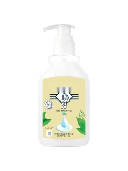 Hijyenik El Yıkama Jeli Süt 300 ml - Ferahlatıcı Koku ürün görseli 1