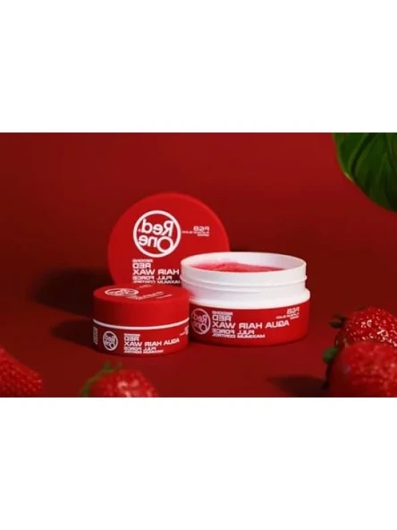Kırmızı Renkli Aqua Wax - 150ml - Resim 2