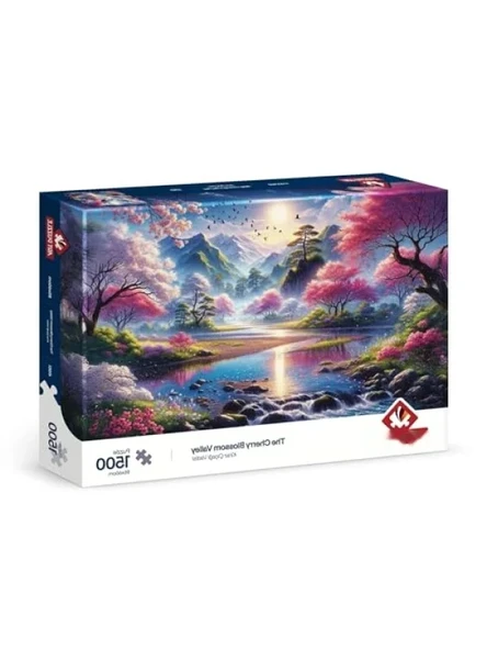 Kiraz Çiçeği Vadisi Puzzle - 1500 Parça ürün görseli 1