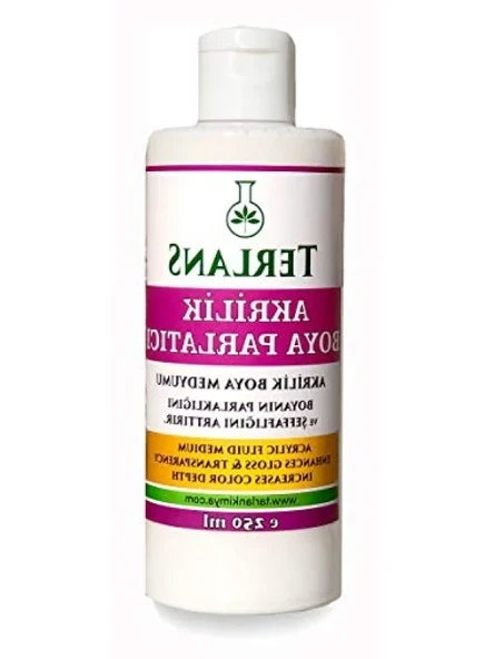 Akrilik Boya Parlatıcı 250 ml - Parlaklık Arttırıcı ürün görseli 1