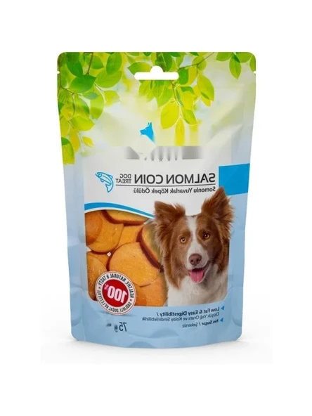 Somonlu Yuvarlak Köpek Ödülü 75 Gr - Yüksek Kalite ürün görseli 1