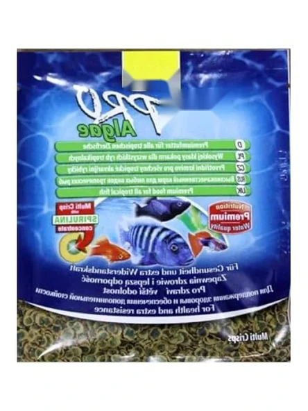 Pro Algae Poşet Yem - 12 Gr, Yüksek Besin Değeri ürün görseli 1