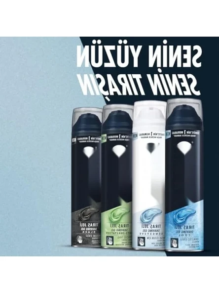 Aktif Kömürlü Tıraş Jeli - 200 ml - Resim 3