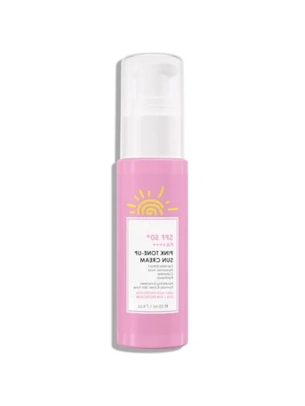 SPF 50+ Pembe Ton Eşitleyici Güneş Kremi, 50 ML ürün görseli 1