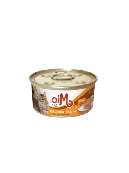 85 Gr Kedi Yaş Mama, Kuzu Eti ve Av Eti - 24 Adet ürün görseli 1