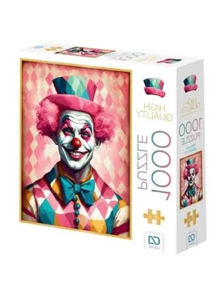 1000 Parça Palyaço Temalı Hobi Puzzle Yapboz ürün görseli 1