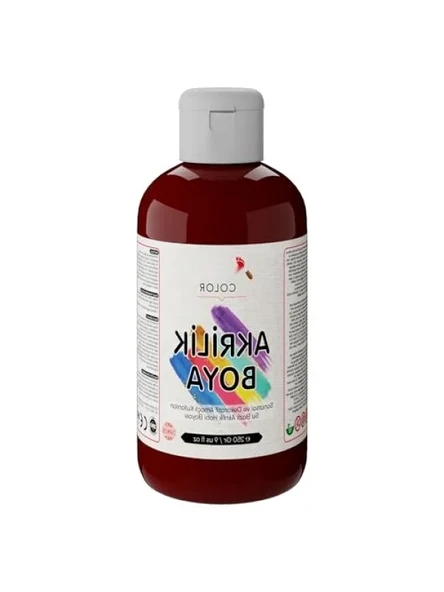 Bordo Akrilik Boya, 250 gr ürün görseli 1