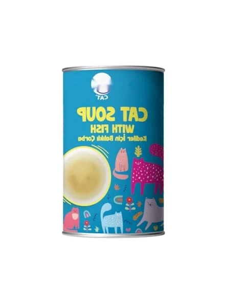İştah Açıcı Balıklı Kedi Çorbası 135 ml (12'li Paket) ürün görseli 1