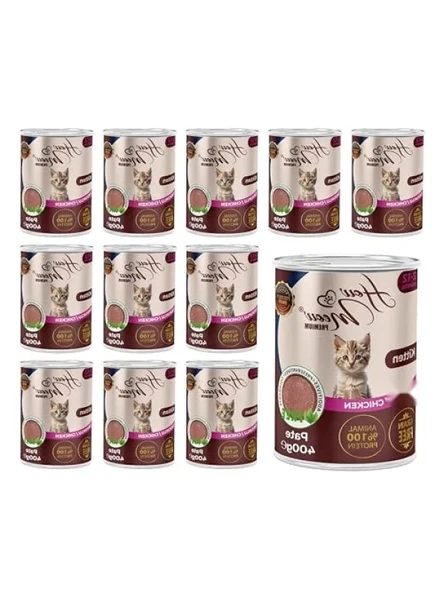 Yavru Kedi Tavuklu Pate, 400 Gr x 12 Adet ürün görseli 1