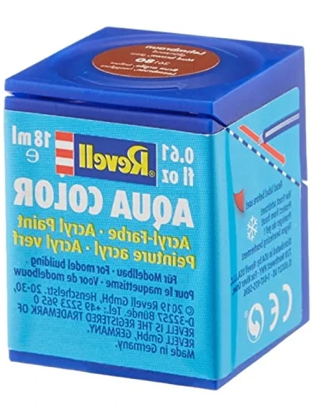 Su Bazlı Akrilik Maket Boyası, Çamur Kahvesi, 18 Ml ürün görseli 1