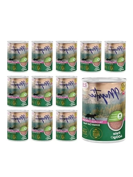 Yavru Kedi Tavuklu Pate, 400 Gr x 12 Adet ürün görseli 1