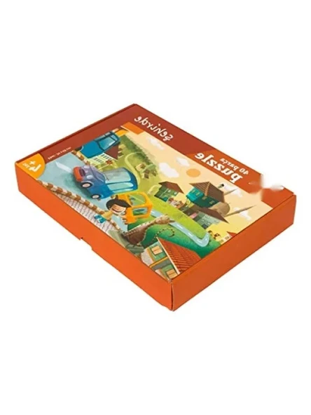 40 Parça Şehir Temalı Puzzle Seti - Resim 2