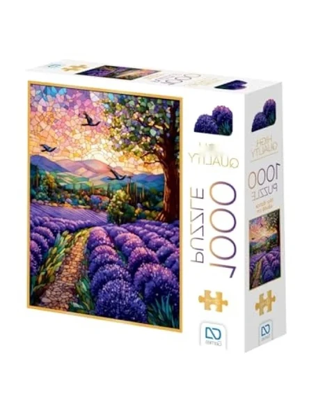 1000 Parça Mor Bahçe Puzzle - Profesyonel Hobi Yapboz ürün görseli 1